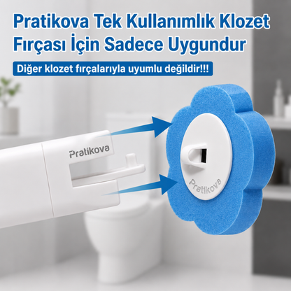 Pratik Hijyenik Tek Kullanımlık Tuvalet Temizleme Seti