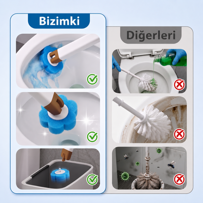 Pratik Hijyenik Tek Kullanımlık Tuvalet Temizleme Seti